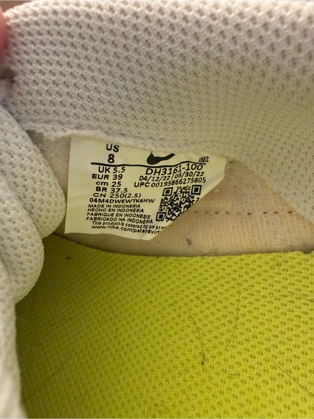 Nike Court Legacy Next Nature White Black Wheat Sneakers Women’s Size 8 - Picture 4 of 7